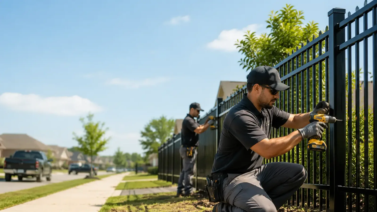 Metal Fence Installation in Des Lacs, ND